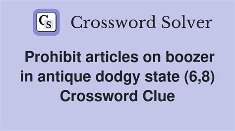 prohibit (6) Crossword Clue .